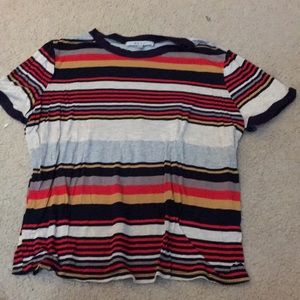 Striped kids tee